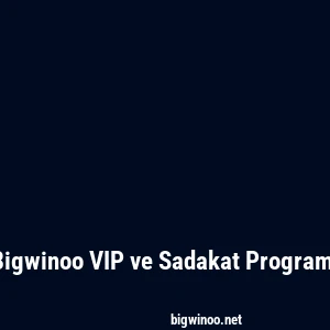 Bigwinoo VIP ve Sadakat Programı